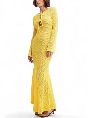 strapless open back dress Off-Shoulder Knitted Comfy Sweater Dress main image 0